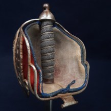 Scottish WW1-WW2 Officers Basket Hilt Broadsword, Major Thomas William Youngson, KOSB 21